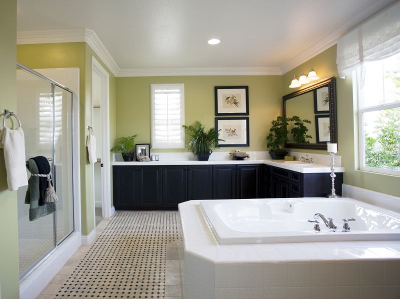 Luxurious Bathroom with Heated Floor