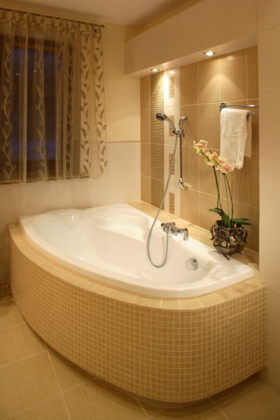 Bathtub Liner Placement